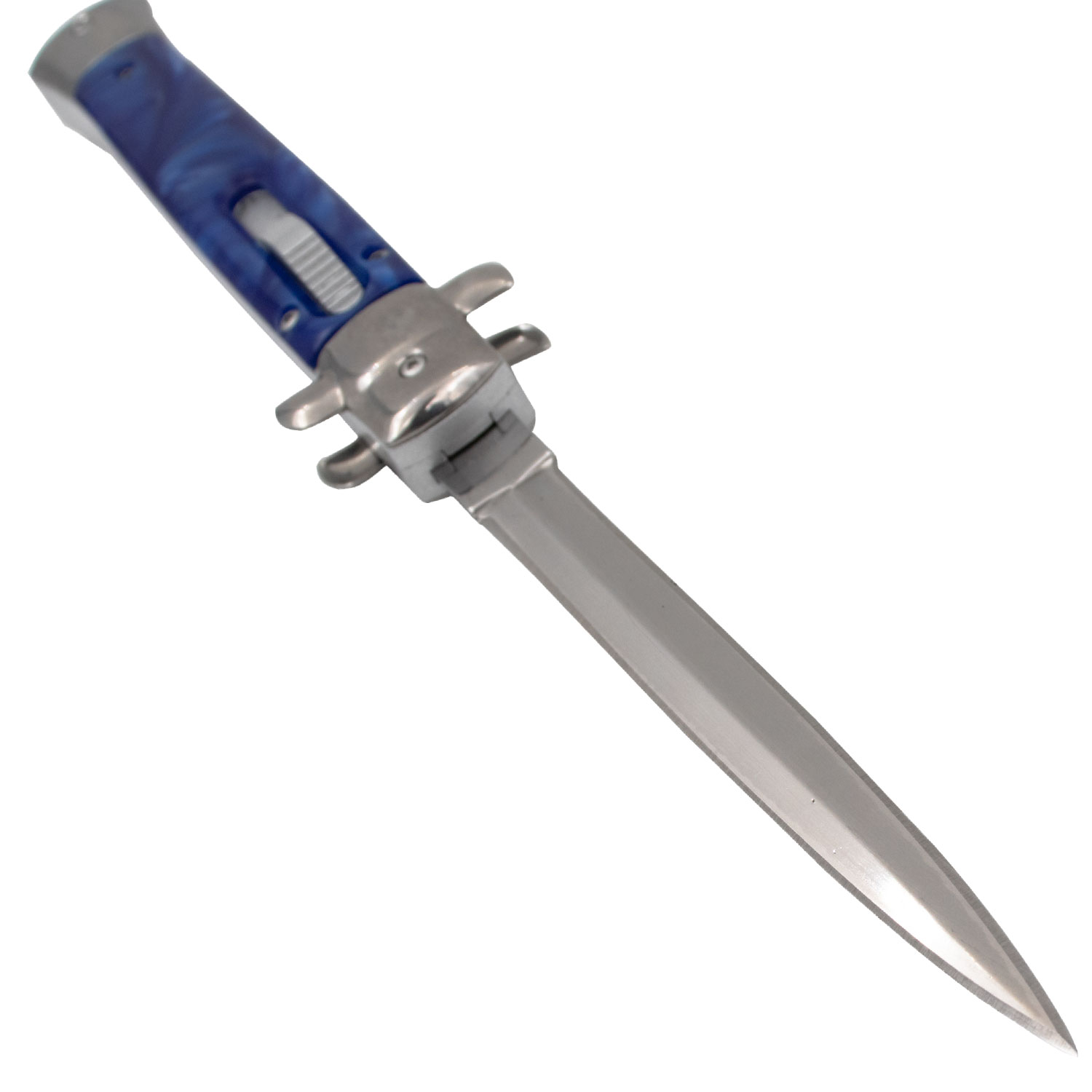 10 Inch Automatic OTF Switchblade Mob Monster Blue