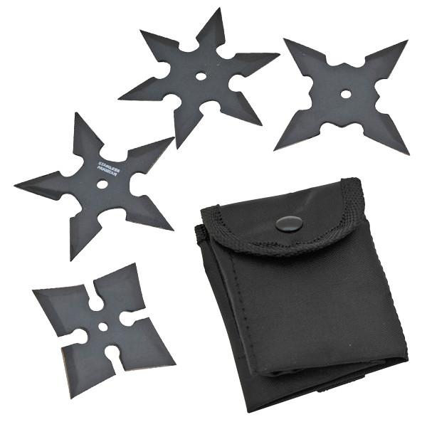 4 Piece Star Set, Alpha, Black