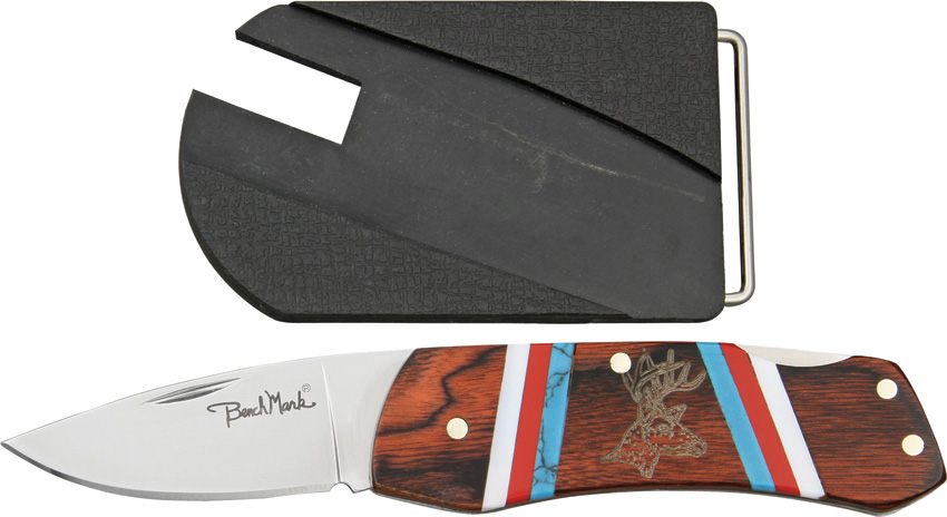 Benchmark Belt Buckle Knife 031D