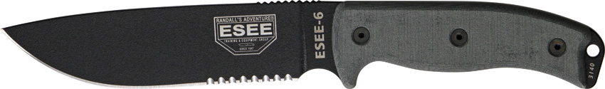 ESEE Model 6 Part Serrated 6SKOBK