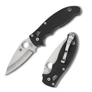 Manix 2, Black G-10 Handle, Plain,  C101GP2