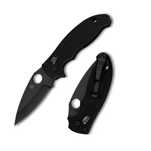 Manix 2, Black G-10 Black Blade Comboedge,C101GPSBBK2