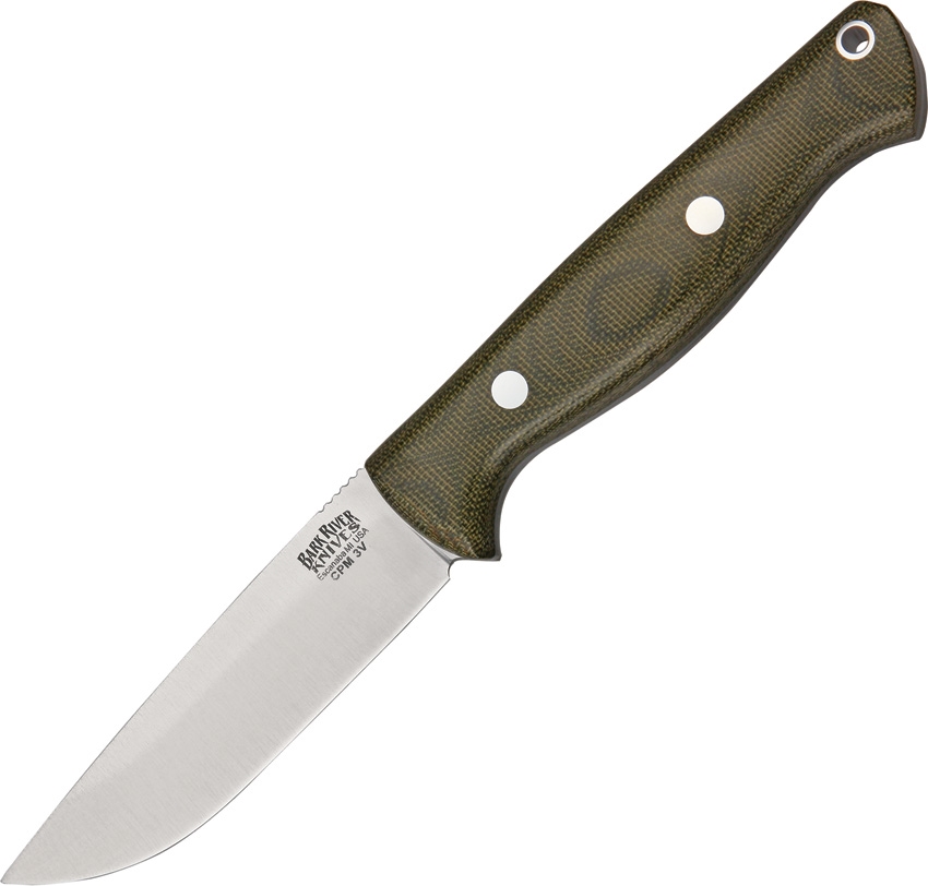 Bark River BA7026MGC Gunny Hunter Green Knife