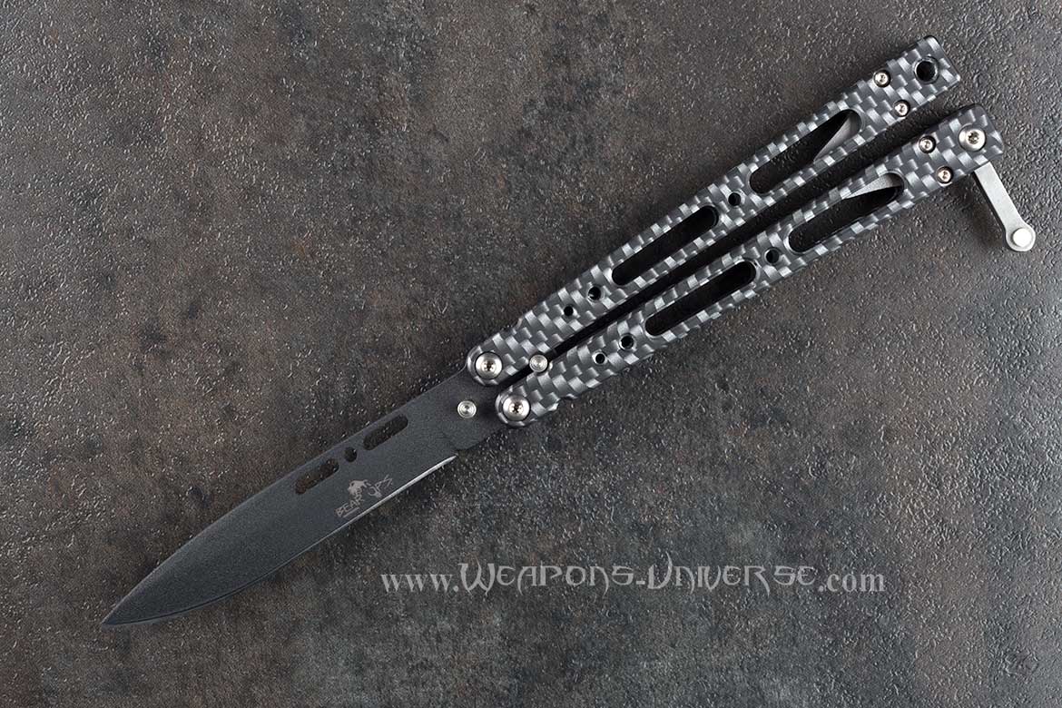 Bear Ops 35017 Bear Song IV Black Butterfly Knife