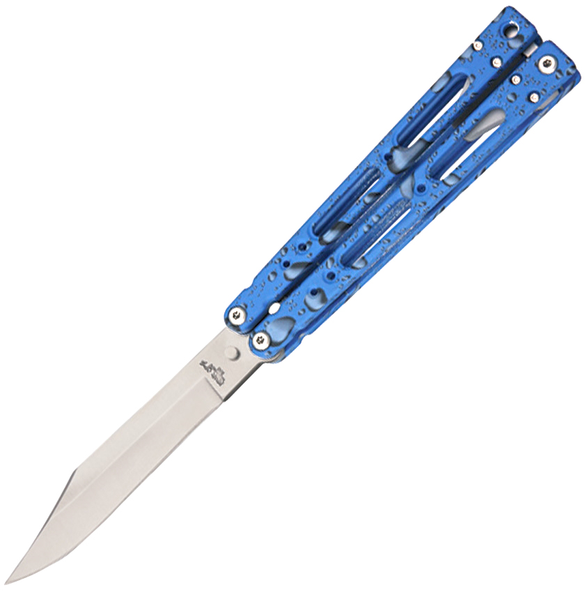 Bear Ops 35018 Butterfly Knife Bear Song IV, Blue