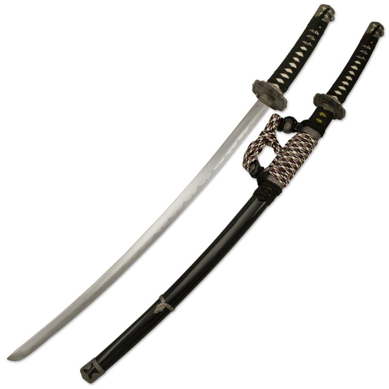 Black and Purple Haze Katana Samurai Sword