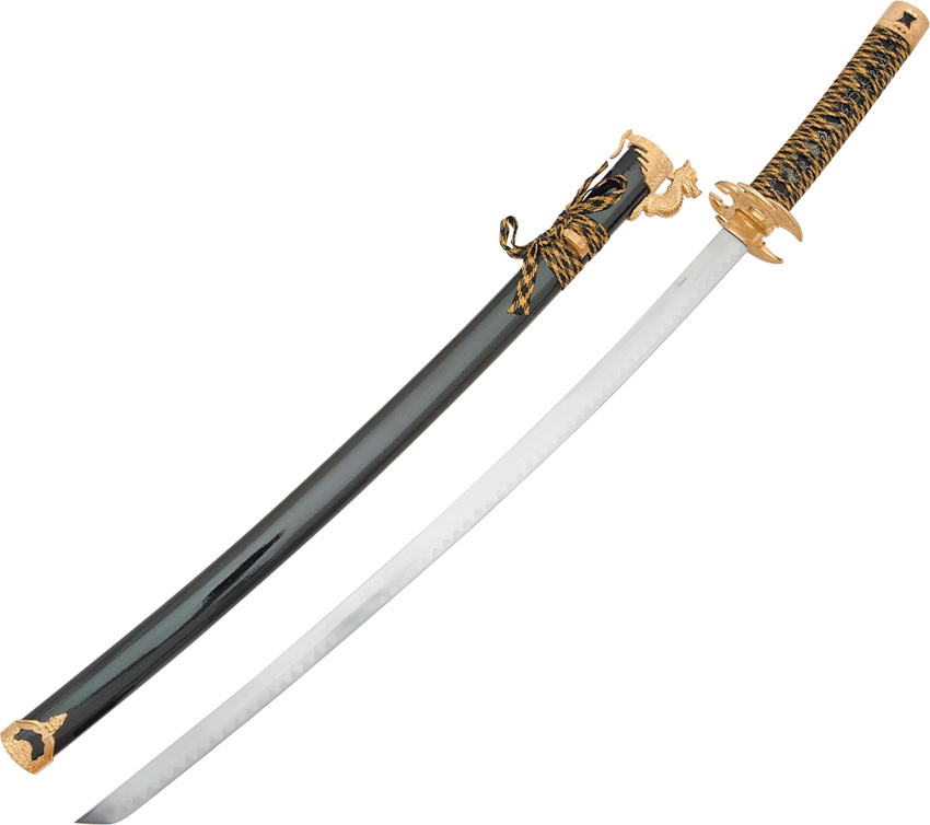 China Made CN926674BK Dragon Guard Katana