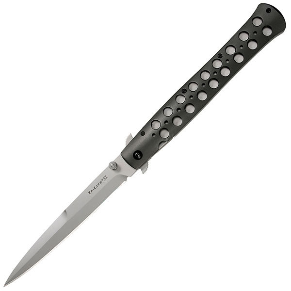 Cold Steel 26ACSTX Ti-Lite, Aluminum Handle, Bead Blast Plain