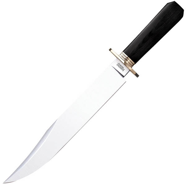 Cold Steel 39LLBMT Laredo Bowie, Polished Micarta Handle, Plain