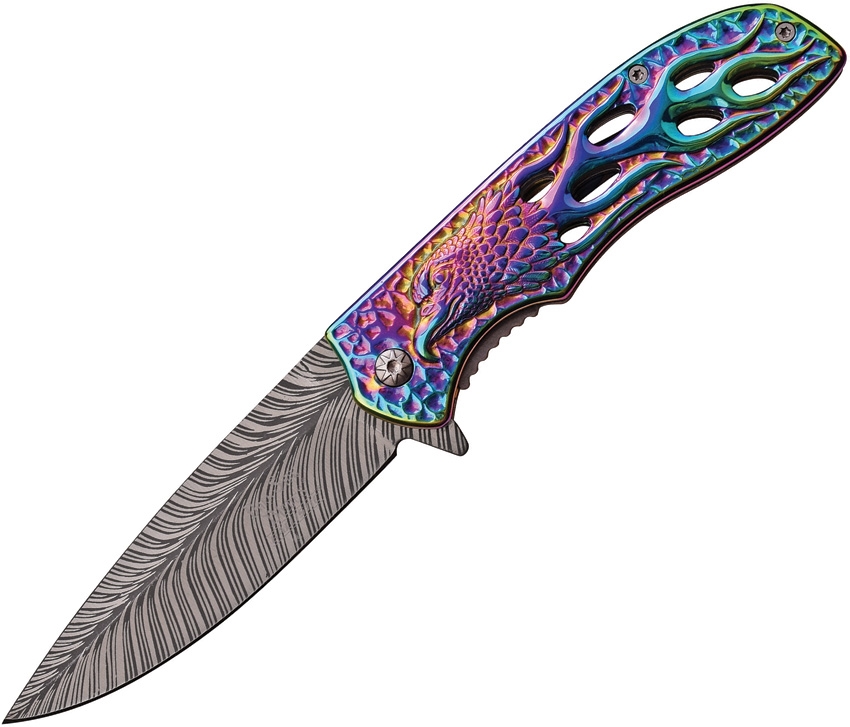 Dark Side DSA043RB Eagle Linerlock A/O Spectrum Knife