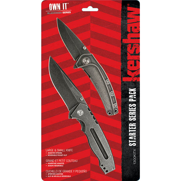 Kershaw 1300KITX Starter Series,Large & Small Knife