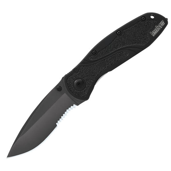 Kershaw 1670GBBLKST Blur Assisted, ComboEdge Knife