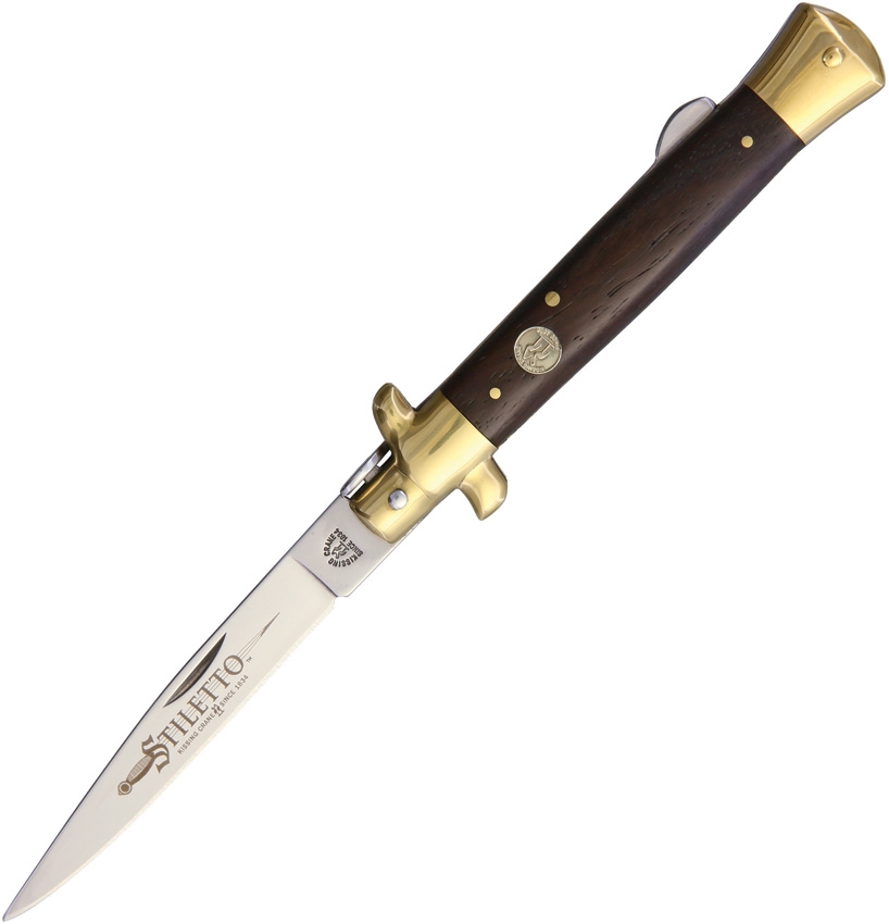 Kissing Crane KC5481 Large Stiletto Knife, Wood