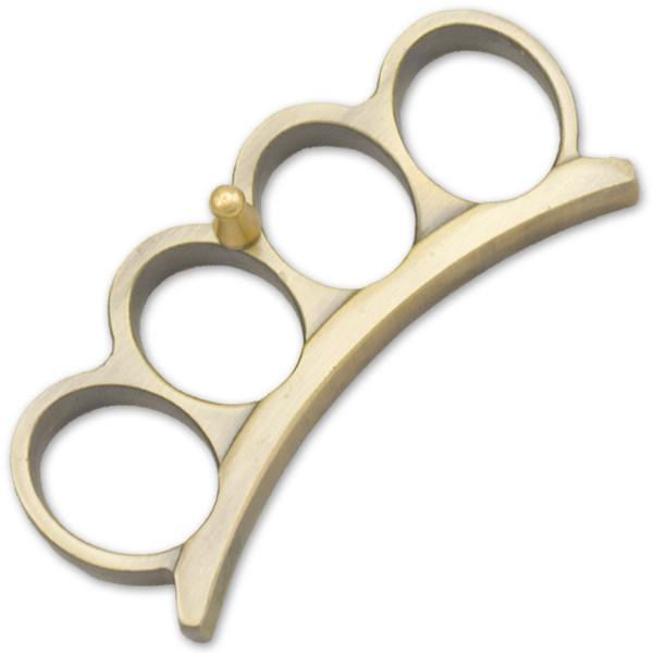 Striker Knuckles, Medium, Antique Brass