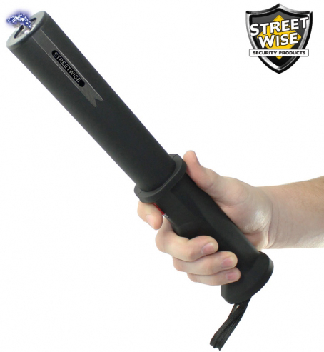 Stun Baton, Nightstick, 5,000,000, Rechargeable, Streetwise SWB5000R